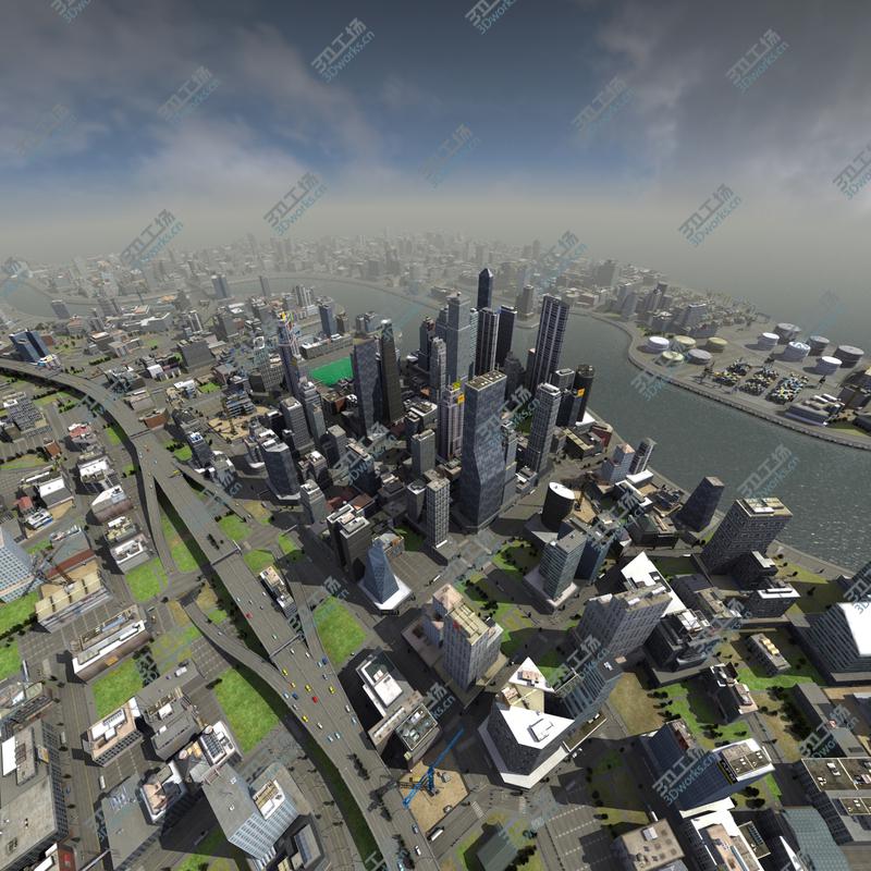 images/goods_img/20210319/Ocean City St01 3D model/1.jpg